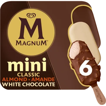Magnum Mini classic almond white