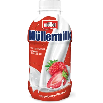 Müller Mullermilk aardbeismaak