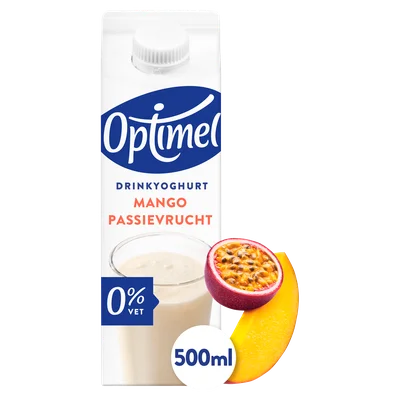 Optimel Drinkyoghurt mango-passievrucht