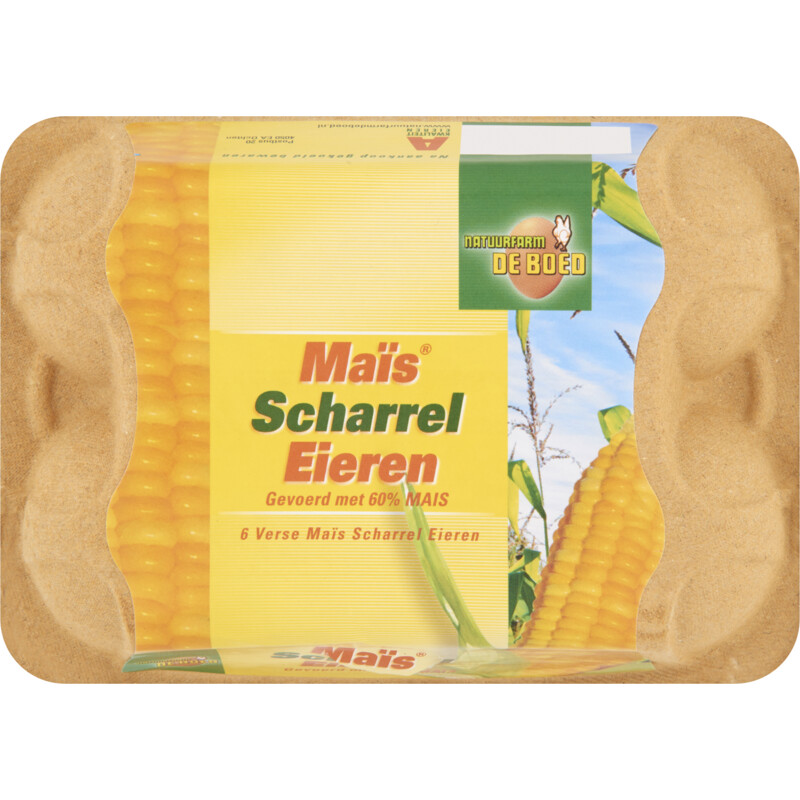 Natuurfarm de Boed Mais-scharreleieren M