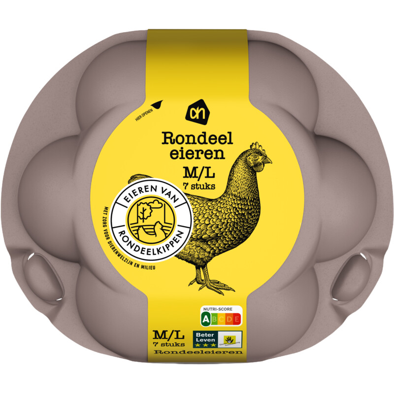 AH Rondeel eieren M L