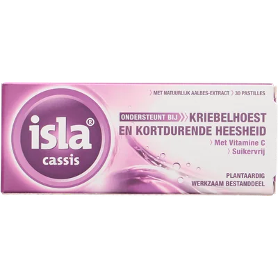 Isla Moos Keelpastilles 30 Stuks