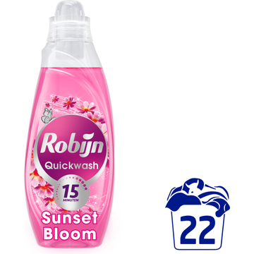 Robijn Advanced Quickwash Vloeibaar Wasmiddel Sunset Bloom 22 wasbeurten