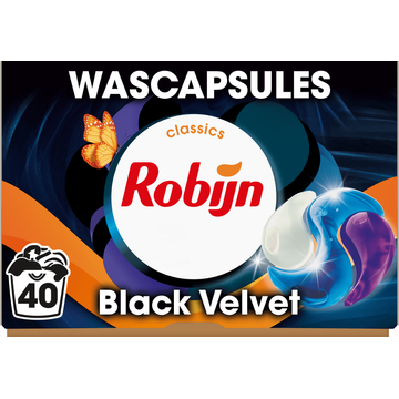 Robijn Classics 3-in-1 Wascapsules Black Velvet 40 wasbeurten