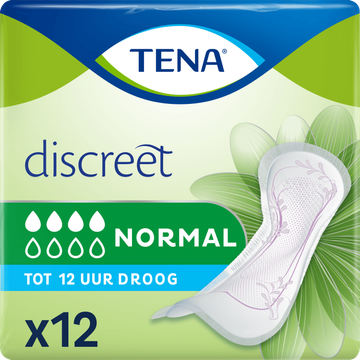 Tena Discreet Normal Verbanden 12 Stuks