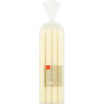 HEMA Lange Kaarsen Ivoor 12 Stuks