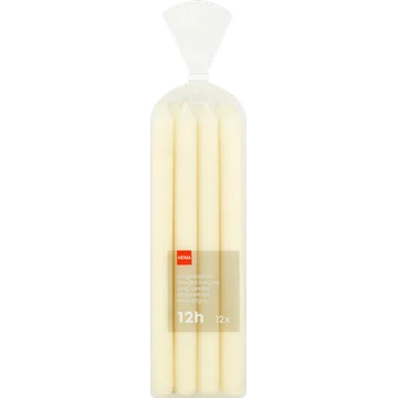 HEMA Lange Kaarsen Ivoor 12 Stuks