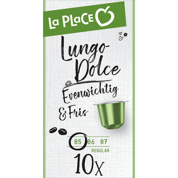 La Place Lungo Dolce Nespresso Koffiecups 10 Stuks