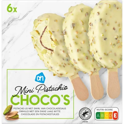 AH Mini pistache choco's