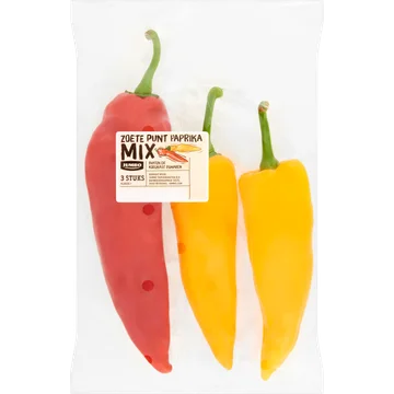 Jumbo Zoete Punt Paprika Mix 3 Stuks