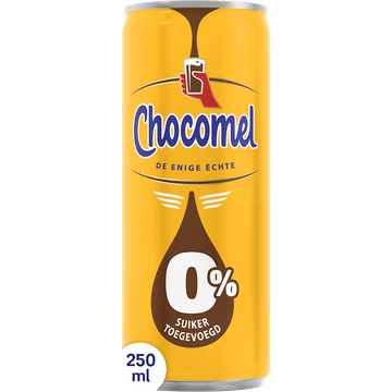 Chocomel 0% suiker toegevoegd