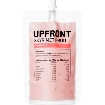 Upfront Skyr met fruit framboos