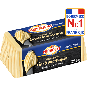Président Gastronomique roomboter ongezouten