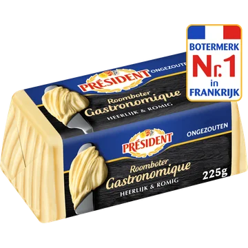 Président Gastronomique roomboter ongezouten