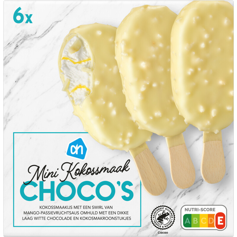 AH Mini kokossmaak choco's