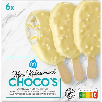 AH Mini kokossmaak choco's