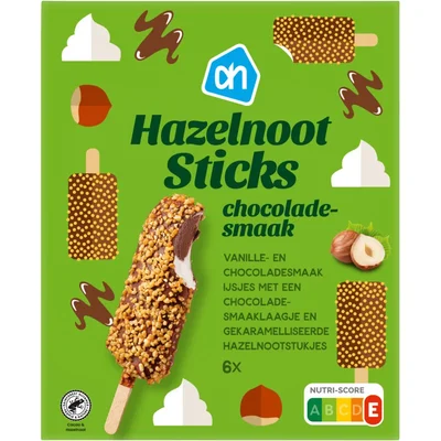 AH Hazelnoot sticks chocoladesmaak