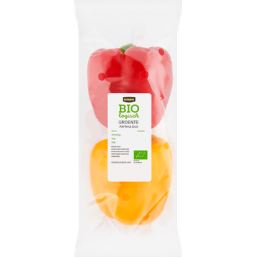 Jumbo Biologisch Paprika Duo 2 Stuks