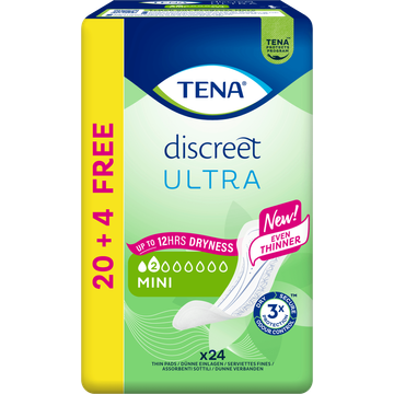 Tena Discreet Ultra Mini Plus 24 Stuks