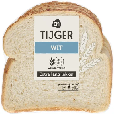 AH Extra lang lekker tijger wit half