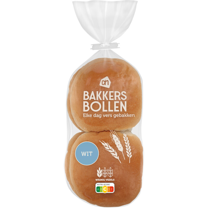 AH Bakkersbollen wit