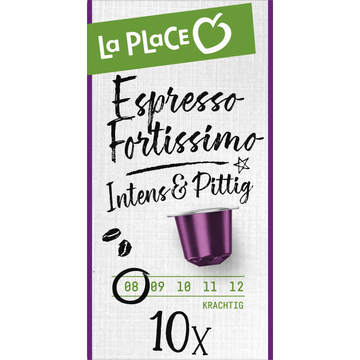 La Place Espresso Fortissimo Nespresso Koffiecups 10 Stuks