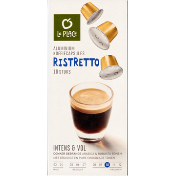 La Place Koffiecups Ristretto 10 Stuks