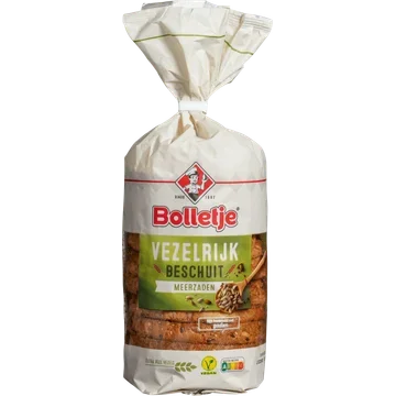Bolletje Vezelrijk boeren beschuit meerzaden