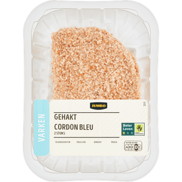 Jumbo Varkens Cordon Bleu 2 Stuks