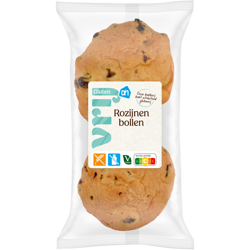 AH Glutenvrij Rozijnen bollen
