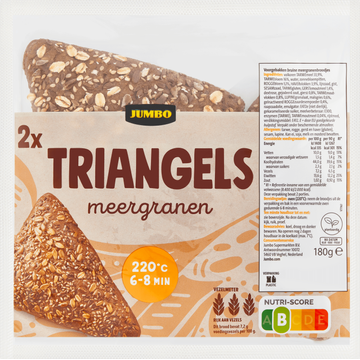 Jumbo Triangels Meergranen 2 Stuks