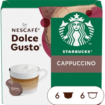 Starbucks® by Nescafé® Dolce Gusto® Cappuccino - 12 koffiecups