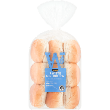 Jumbo - Witte Mini Bollen - 9 Stuks