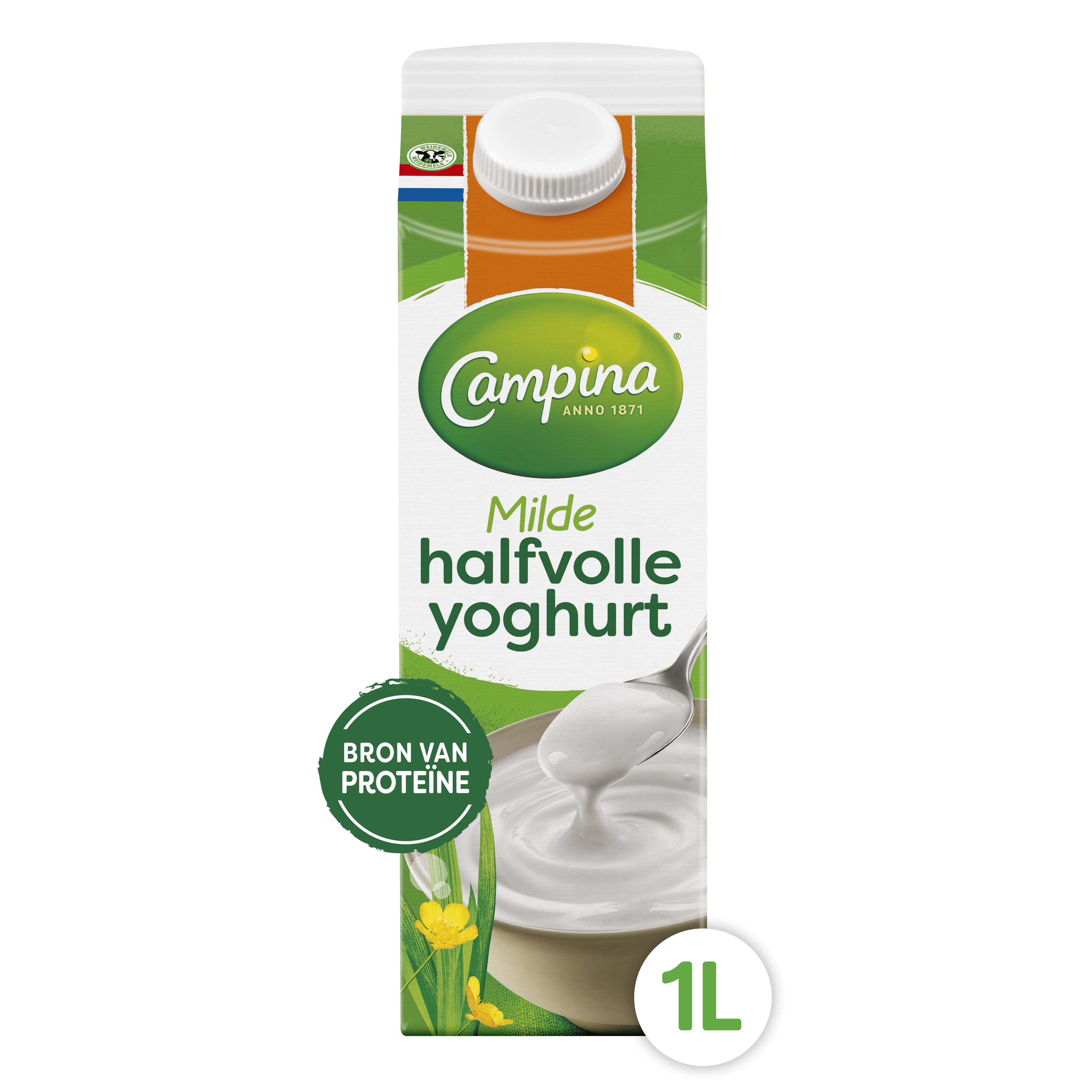 Campina Milde Halfvolle Yoghurt 1 L