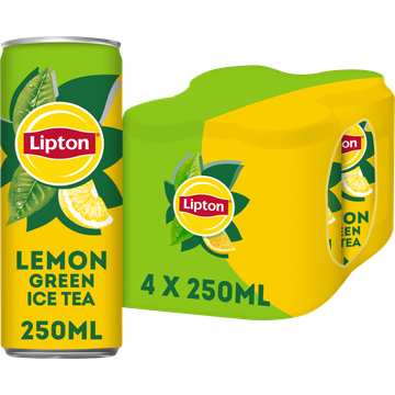 Lipton Ice Tea Green Lemon 4 x 250 ml