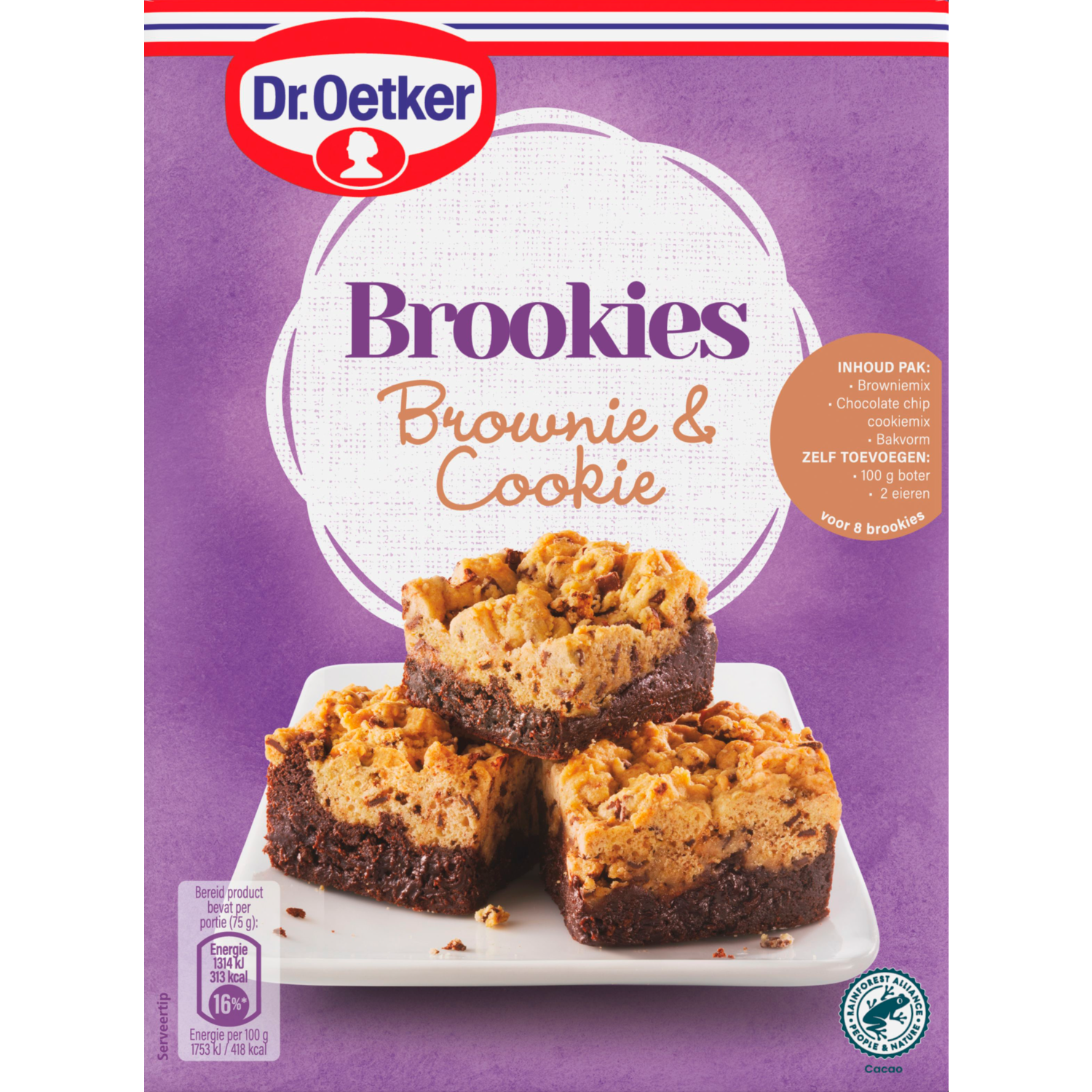Dr. Oetker Brookies brownie & cookie