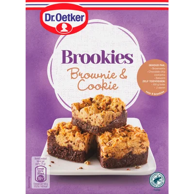 Dr. Oetker Brookies brownie & cookie