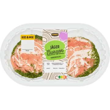 Jumbo Jäger Burger Varkensvlees 2 Stuks