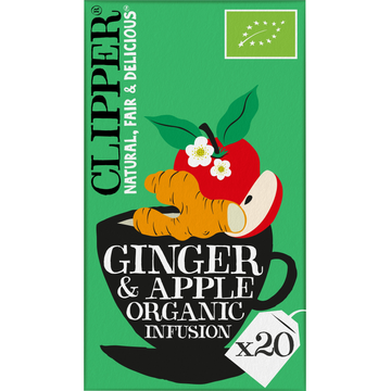 Clipper Ginger & Apple Organic Infusion 20 Stuks 40 g