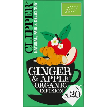 Clipper Ginger & Apple Organic Infusion 20 Stuks 40 g