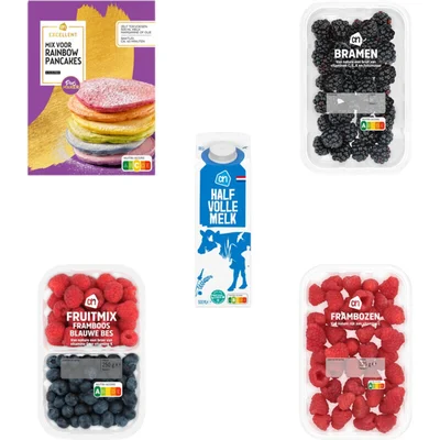 AH Excellent Regenbook pancakes pakket