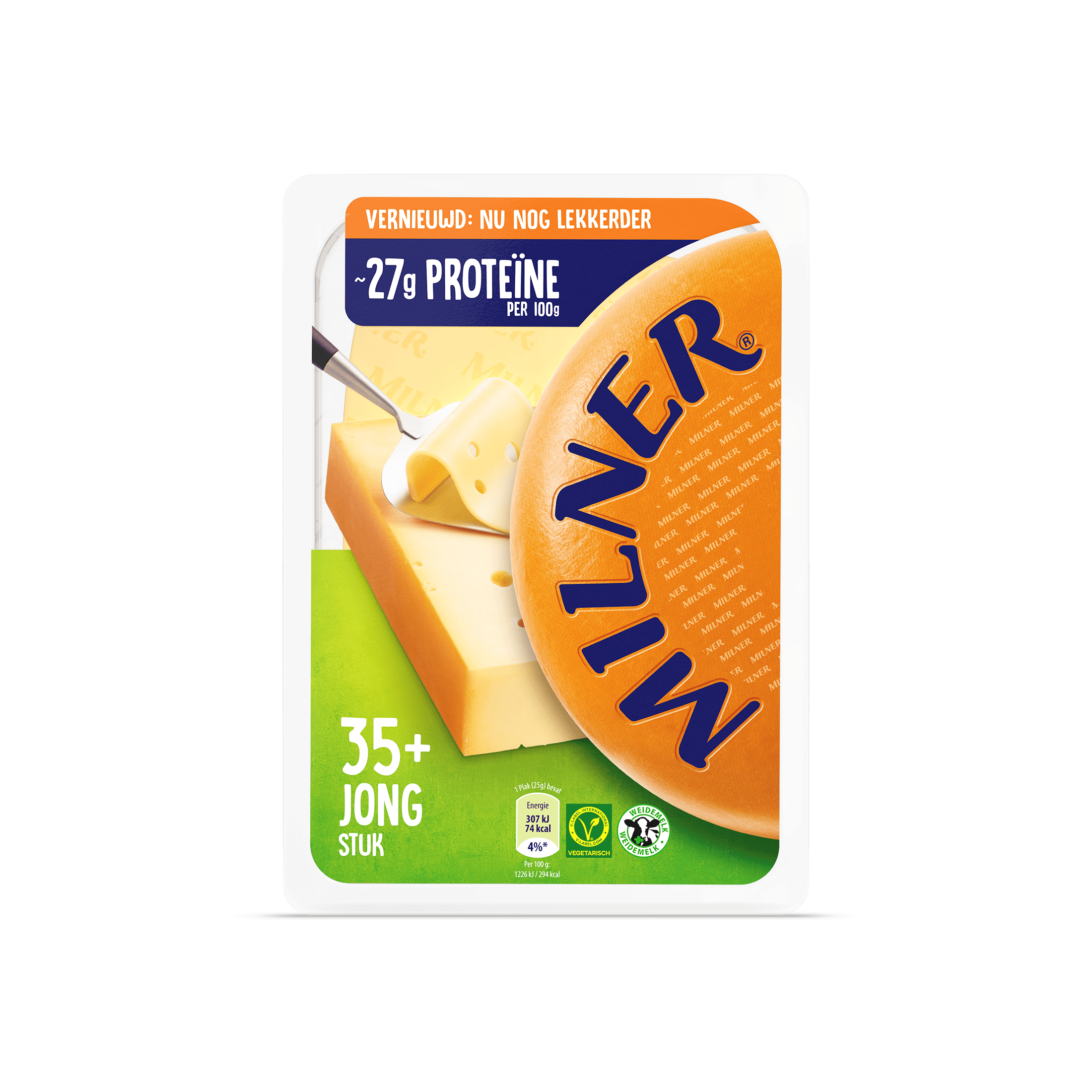 Milner Jong Belegen 30+ Kaas Stuk