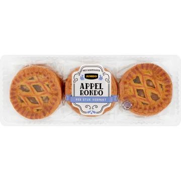 Jumbo Appelronde Koeken 6 Stuks