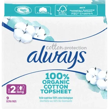 Always Always Cotton Protection Long Maandverband