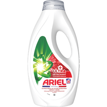 Ariel Vloeibaar Wasmiddel +Ultra, 20 Wasbeurten