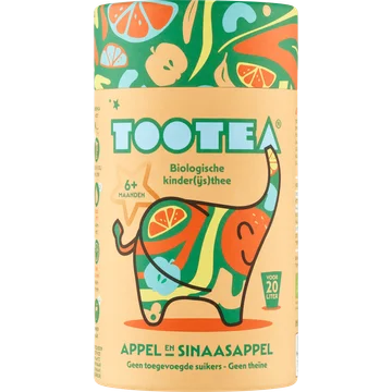TooTea Biologische Kinder(ijs)thee Appel en Sinaasappel 6+ Maanden 100 g