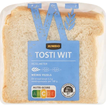 Jumbo - Tosti Brood Wit - Half