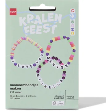 Hema Naam armbandjes maken