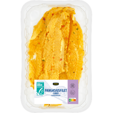 Jumbo Pangasiusfilet Curry Gemarineerd ca. 270 g