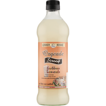 Lekker Bekkie Orgeade Siroop Caribbean Lemonade 500 ml